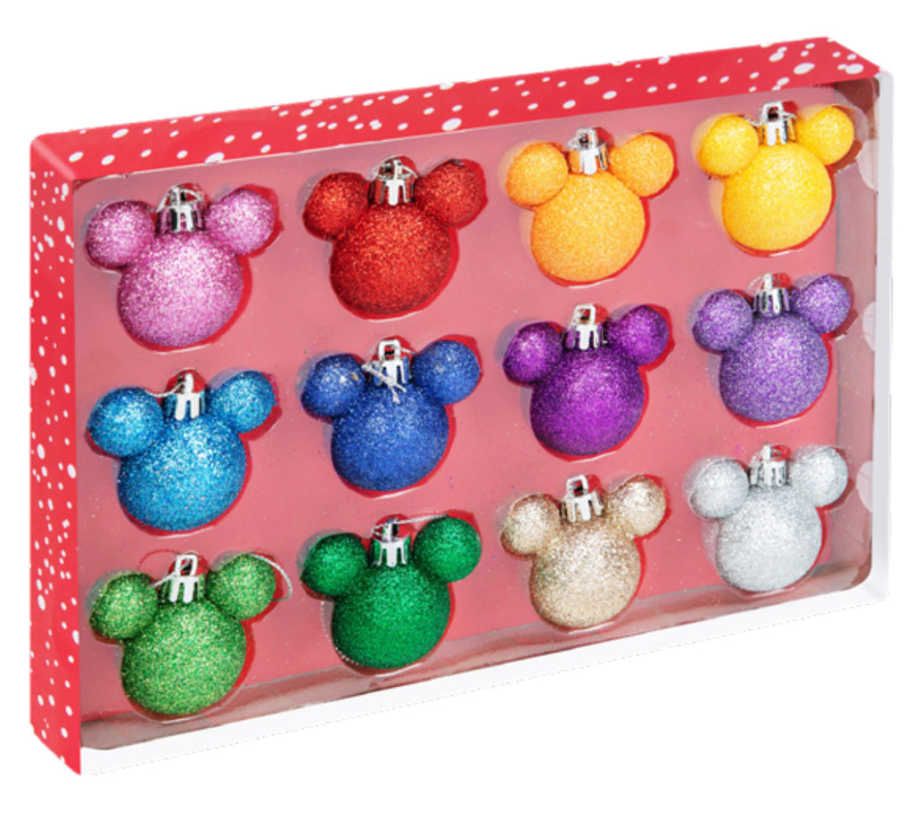 Disney Christmas <br> Hanging Ornaments, Mickey Mouse Baubles