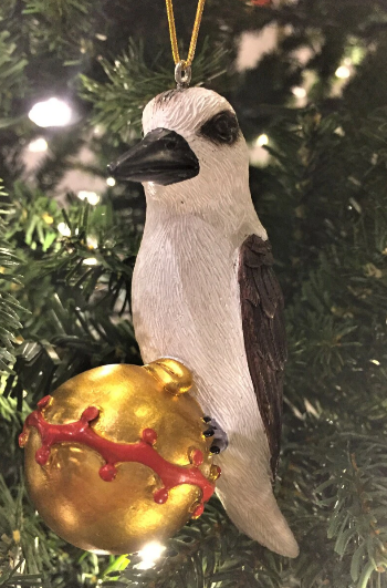Bristlebrush Designs <br> Kookaburra Christmas Tree Ornament On Bauble