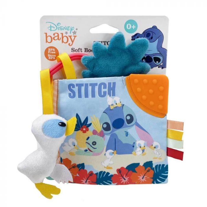 Disney Baby <br> Soft Book: Stich On The Go Soft Book