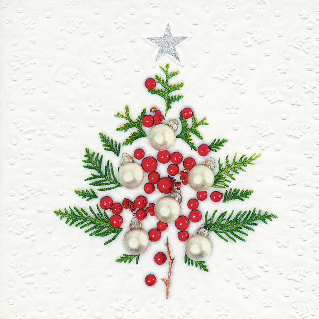 Luncheon Napkin - Berry Tree <br> (Pack of 16)