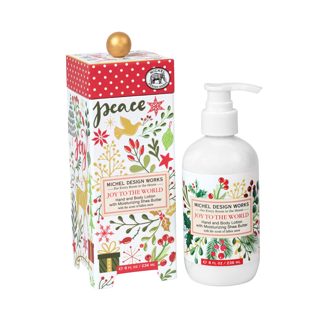 Michel Design Works <br> Hand & Body Lotion <br> Joy to the World
