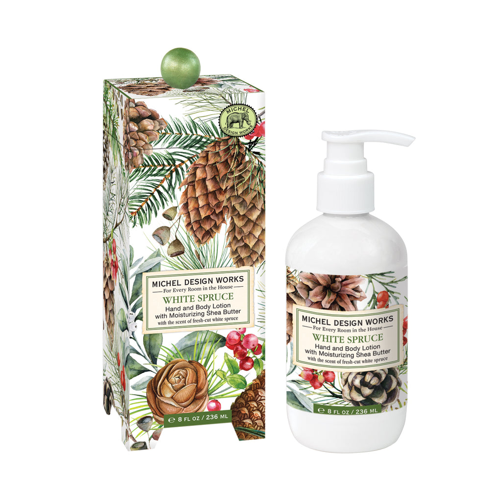 Michel Design Works <br> Hand & Body Lotion <br> White Spruce