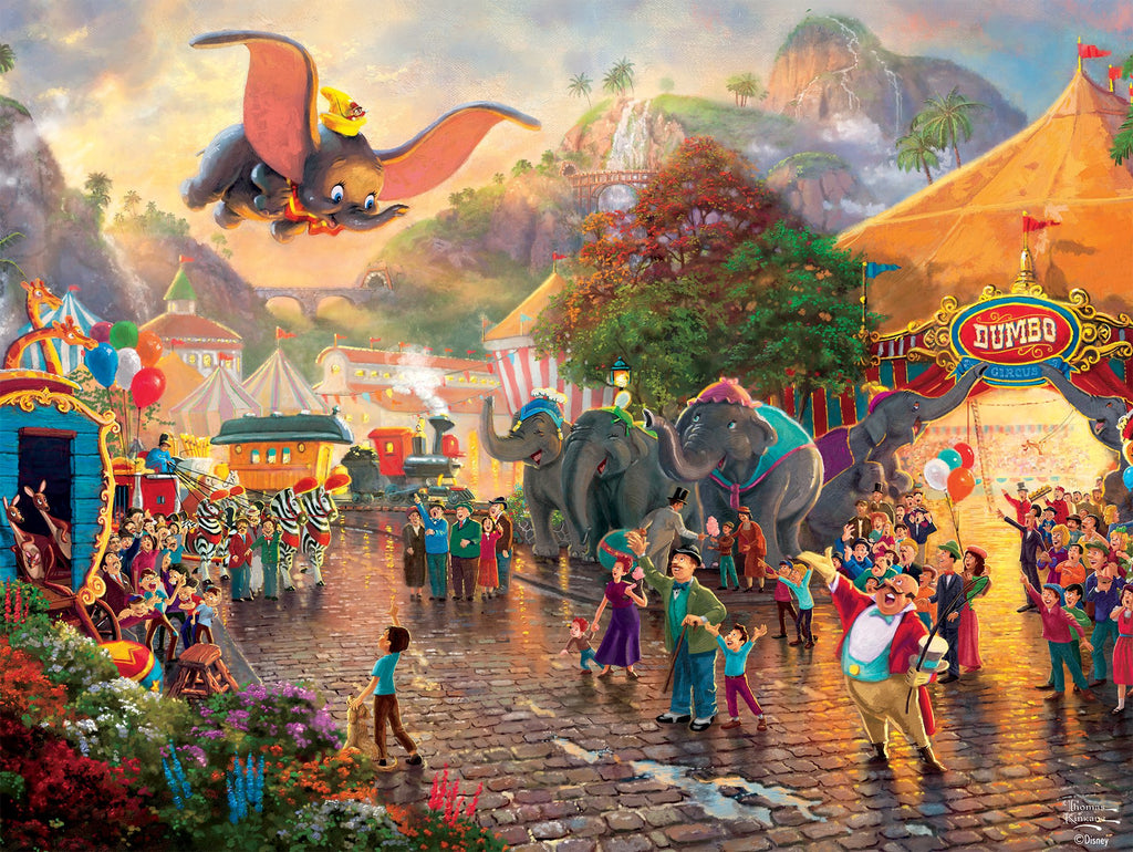 Thomas Kinkade Disney Dreams <br> 750 Piece Puzzle <br> Dumbo