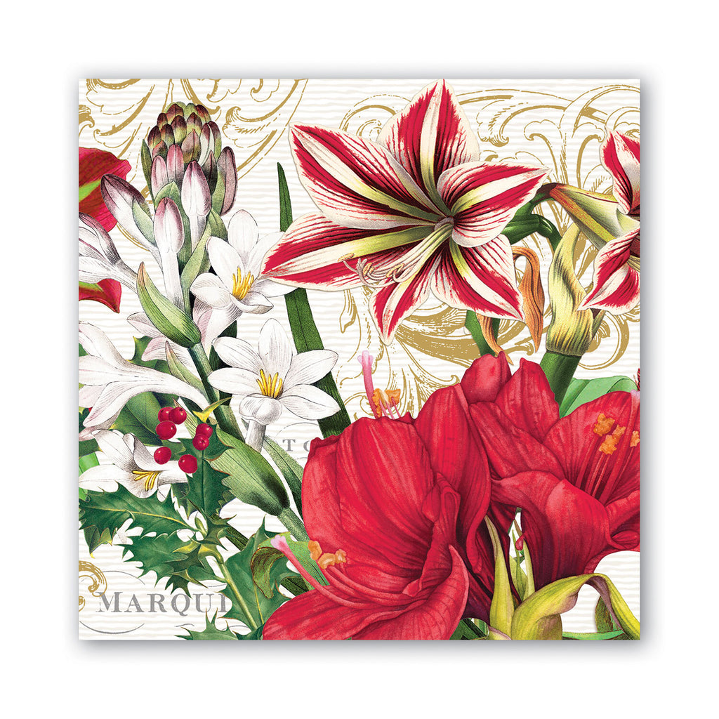 Michel Design Works <br> Luncheon Napkins <br> Merry Christmas (Pack of 20)