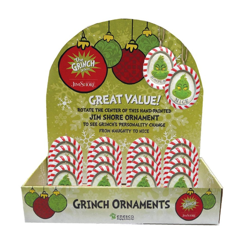 Grinch by Jim Shore <br>  Grinch Rotating Hanging Ornament