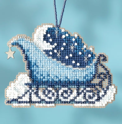 Mill Hill <br> Hanging Ornament <br> Celestial Sleigh