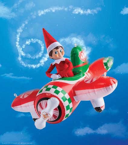 Scout Elves at Play® <br>Peppermint Plane Ride