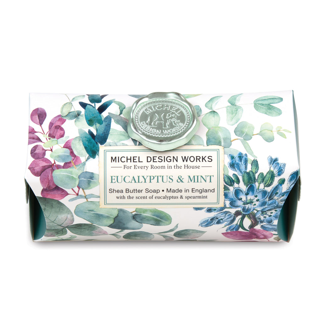 Michel Design Works <br> Large Bar Soap <br> Eucalyptus & Mint