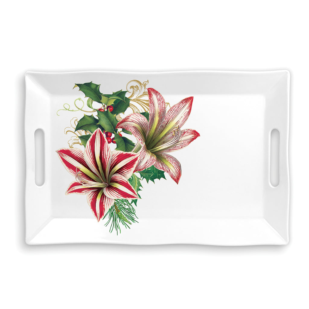 Michel Design Works <br> Large Tray <br> Merry Christmas