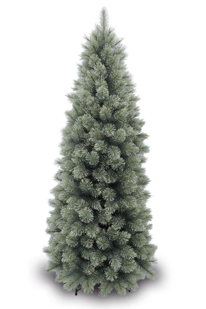 Christmas Tree <br> 7ft Slim Mountain Cashmere Tree (2.13m) - HINGED