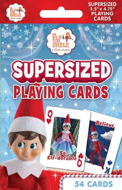The Elf on the Shelf® <br> Supersized Playing Cards