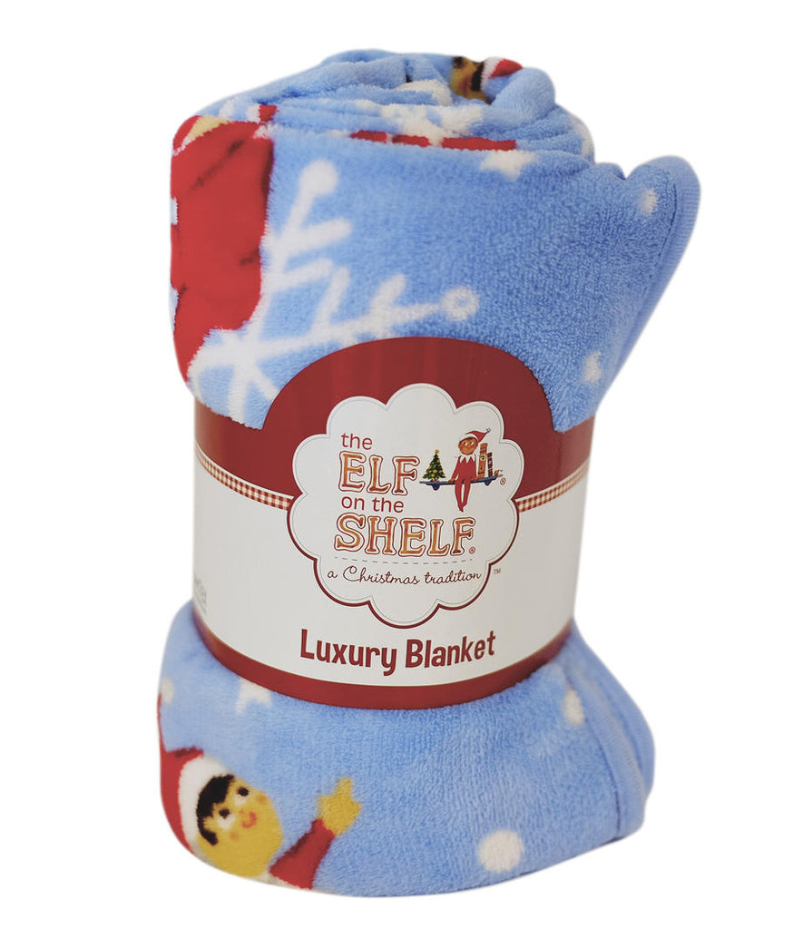 The Elf on the Shelf® <br> Snowflakes Fleece Blanket