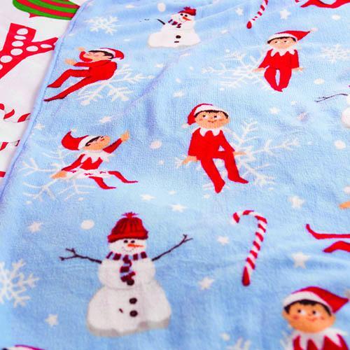 The Elf on the Shelf® <br> Snowflakes Fleece Blanket