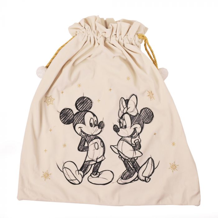Disney Christmas <br> Collectible Christmas Sack: Mickey & Minnie