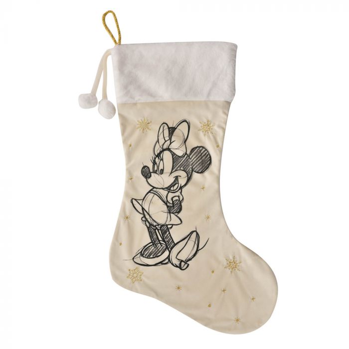 Disney Christmas <br> Collectible Christmas Stocking: Minnie Mouse