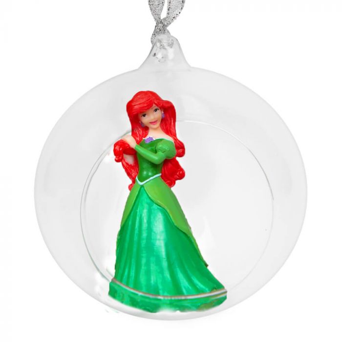 Princess Christmas <br> Ariel 3D Glass Bauble