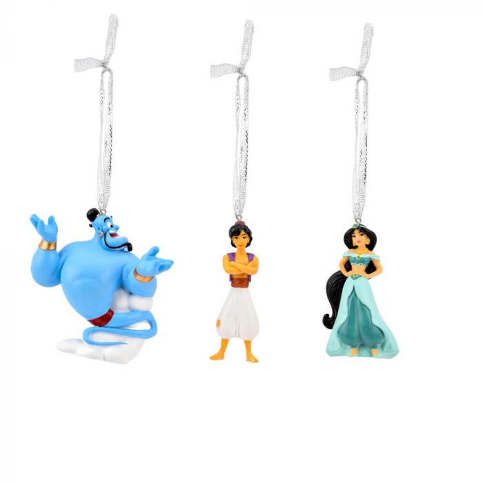 Disney Christmas <br> Aladdin Resin Hanging Ornaments (Set of 3)