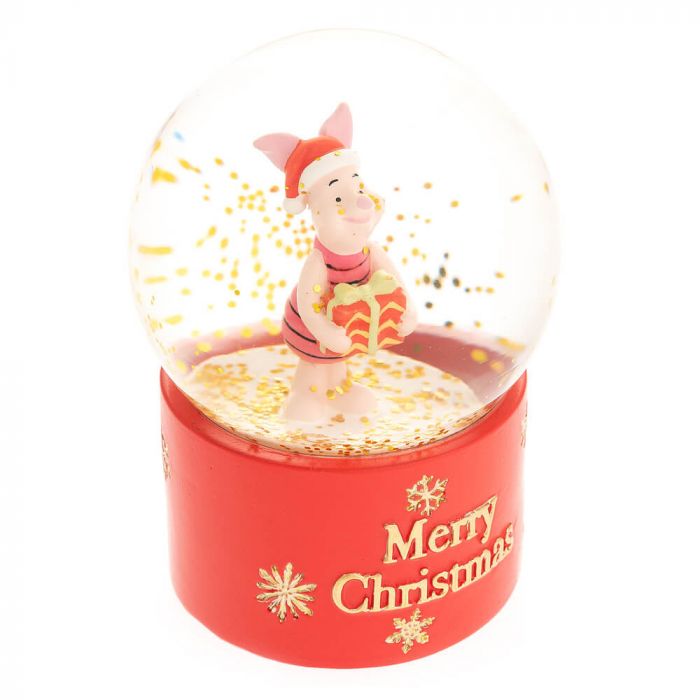 Winnie the Pooh Christmas <br> Piglet Merry Christmas Snow Globe