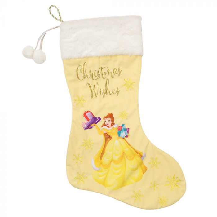 Disney Christmas <br> Belle 'Christmas Wishes' Stocking