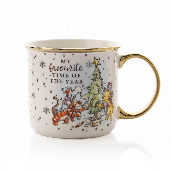 Disney Christmas <br> Winnie the Pooh Christmas Mug: Mug 'Favourite time of the Year'