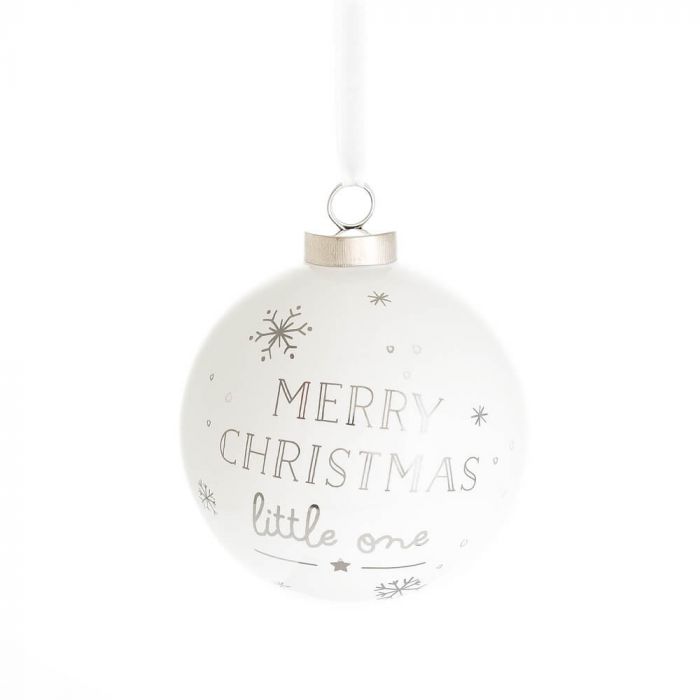 Magical Christmas <br> Pooh & Piglet Bauble <br> 'Merry Christmas Little One'
