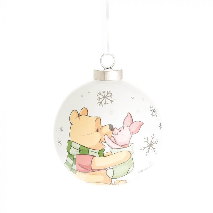 Magical Christmas <br> Pooh & Piglet Bauble <br> 'Merry Christmas Little One'