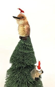 Bristlebrush Designs <br> Christmas Tree with Kookaburra and 3 Koalas