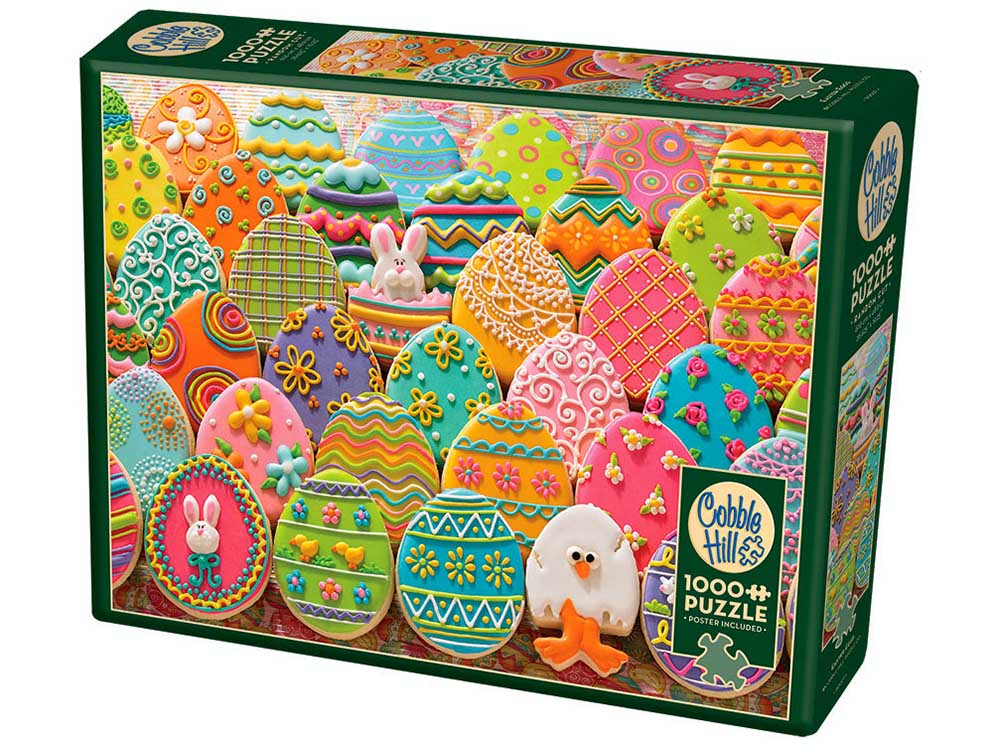 Cobble Hill <br> Easter Eggs <br> 1000 Piece Puzzle