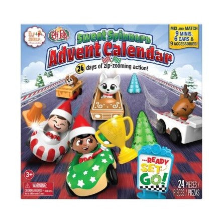 SALE - 40% OFF <br> The Elf on the Shelf <br>Sweet Spinners Advent Calendar (Series 3)