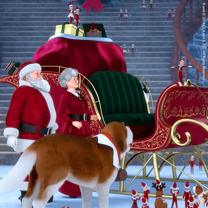Elf Pets: <br>Santa’s St. Bernards Save Christmas DVD