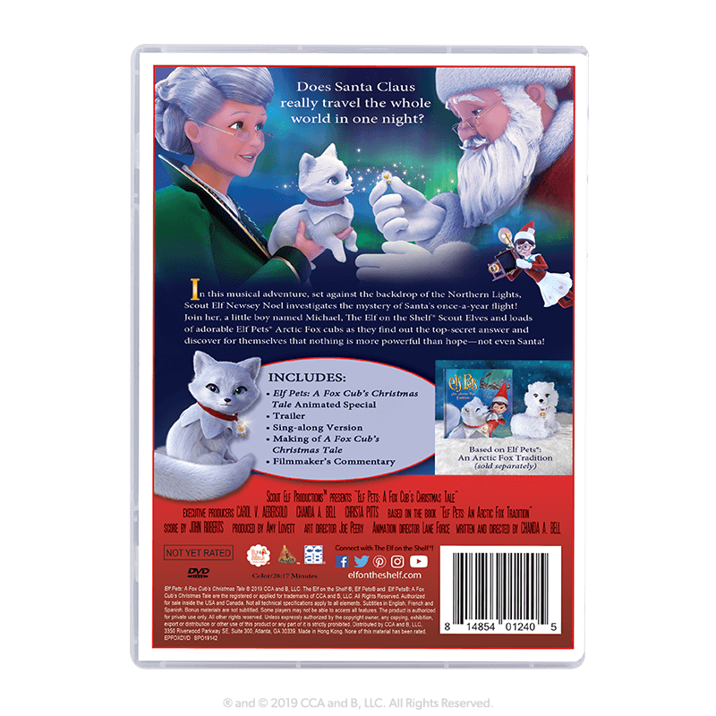 Elf Pets: <br> A Fox Cub's Christmas Tale DVD