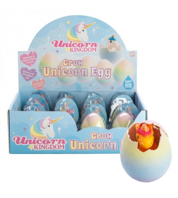 Easter - Hatching Eggs <br> Growing Unicorn Egg (Small)