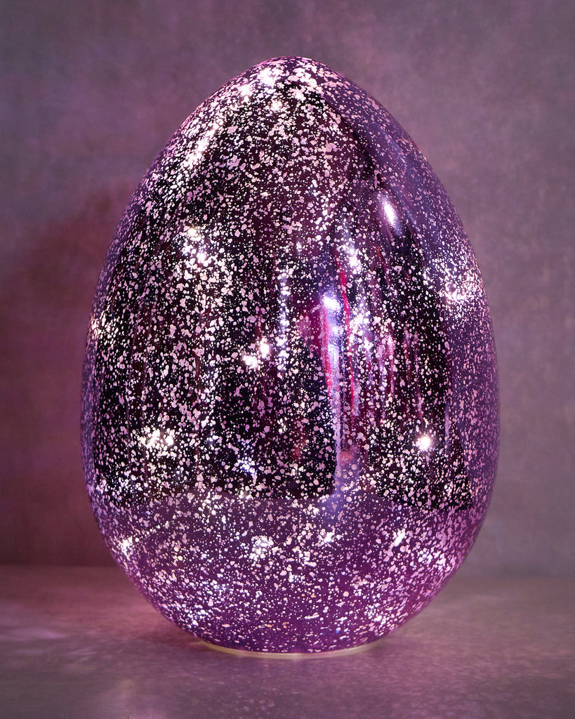 Light Up Egg - Purple (20cm)