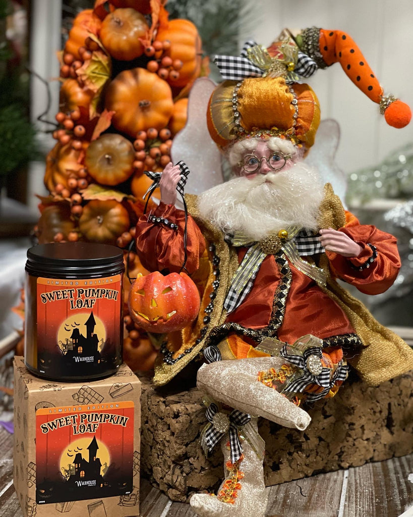 Waxhouse <br> Sweet Pumpkin Loaf <br> Limited Edition Halloween Soy Candle