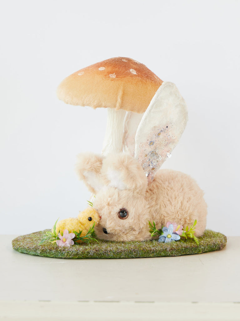 Easter <br> Fairy Bunny Meadow (20cm)
