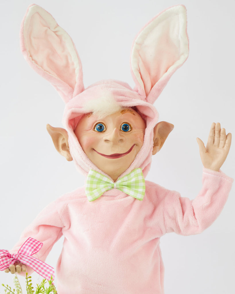 Festive Elves <br> "Ralphie Bunny" Elf (45cm) - Pink