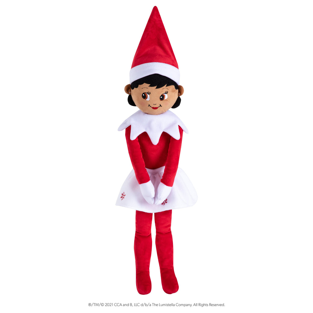 Plushee Pals® <br> Huggable Dark Tone Scout Elf Girl <br> Excluded from SALE