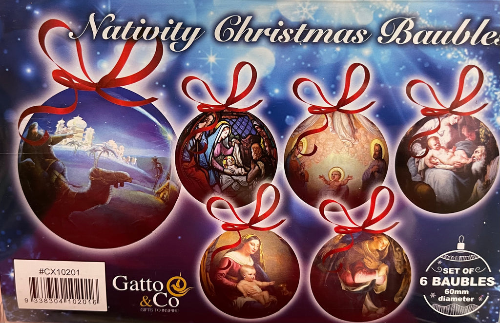Christmas Bauble with Nativity