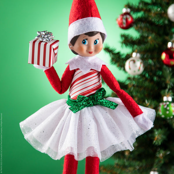 Claus Couture Collection <br> Candy Cane Classic Dress