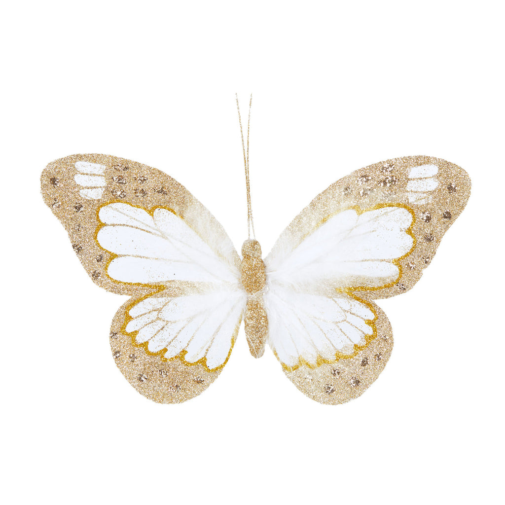 Gold Butterfly Clip
