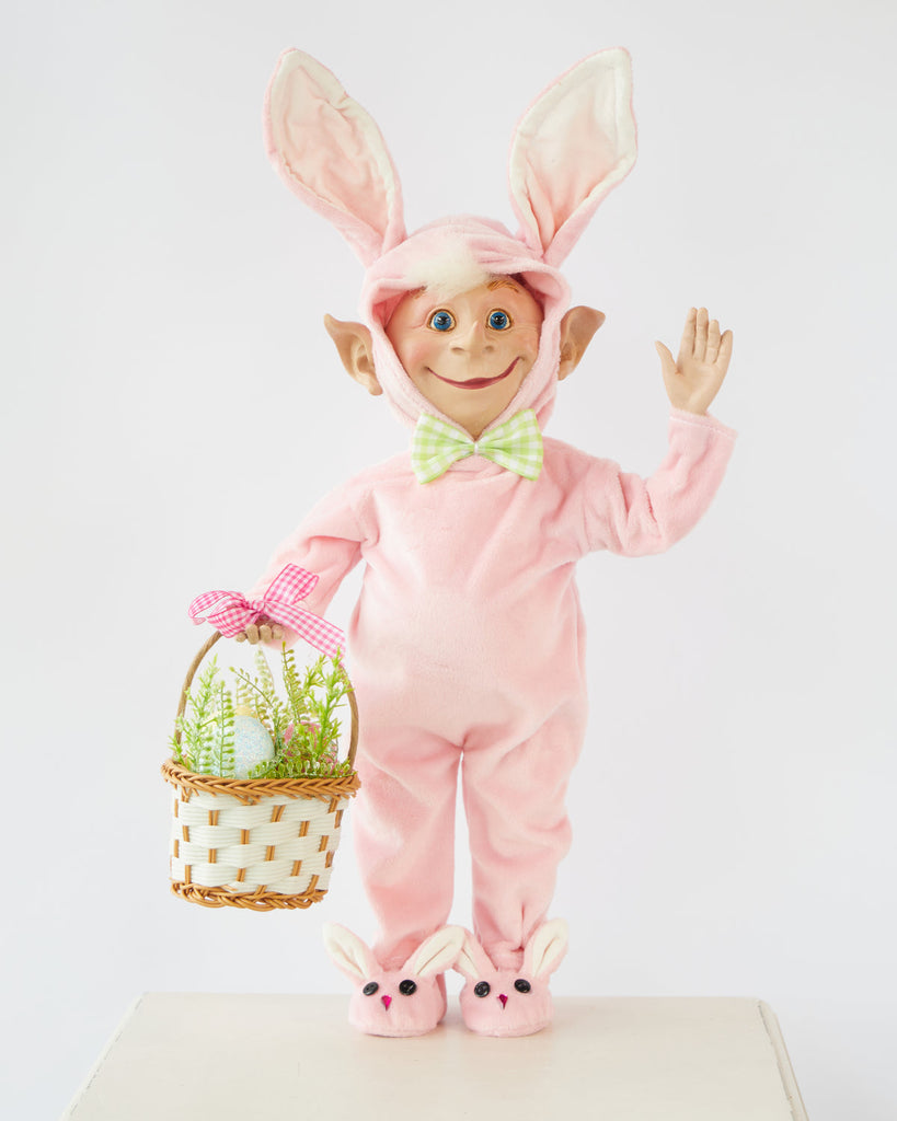 Festive Elves <br> "Ralphie Bunny" Elf (45cm) - Pink