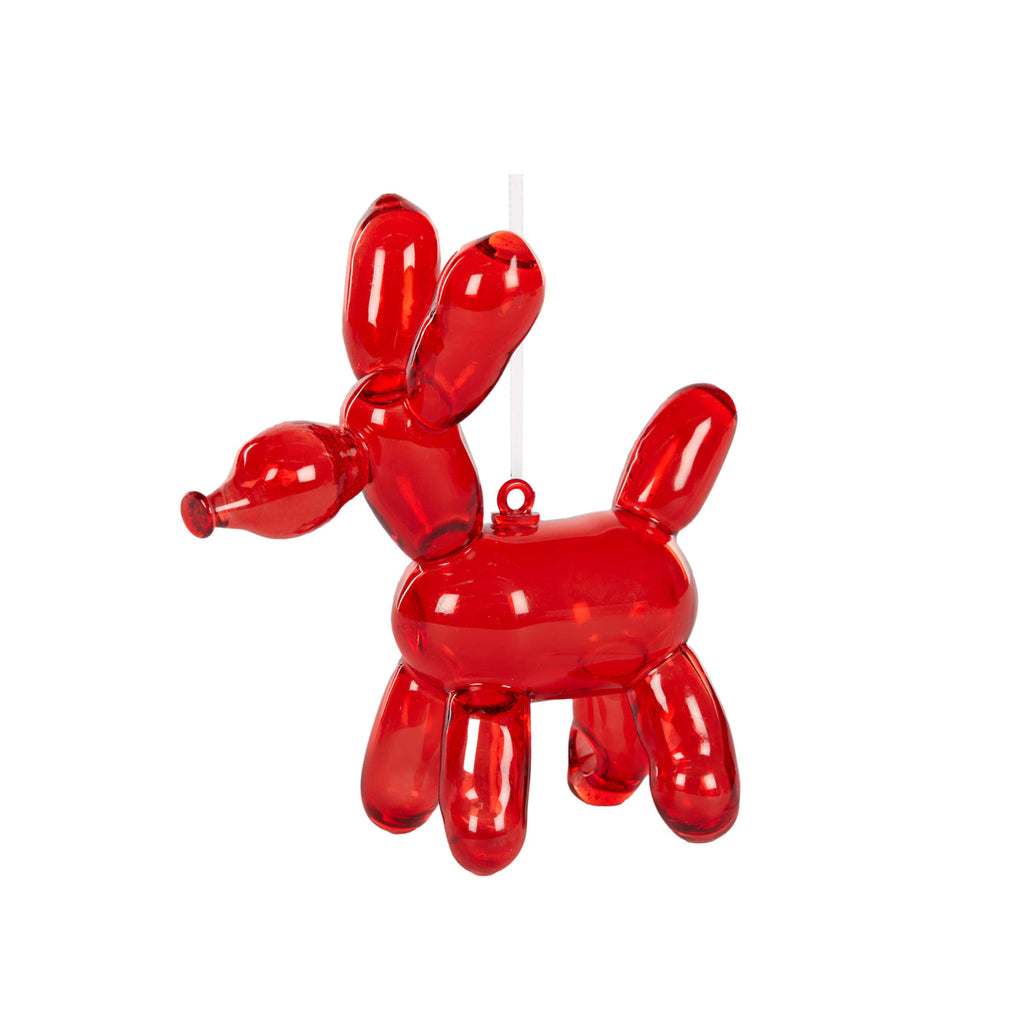 Hanging Ornaments - Red Dog Balloon Animal Hanging