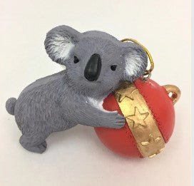 Bristlebrush Designs <br> Koala Christmas Tree Ornament With Bauble