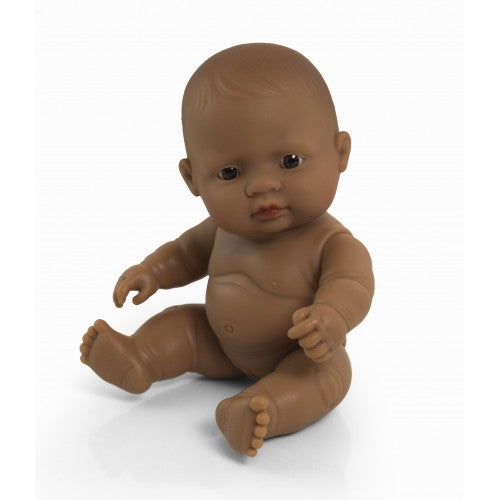 Miniland Doll <br> 21cm Baby Girl <br> Latin American