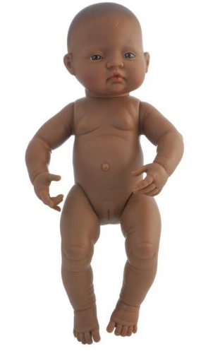 Miniland Doll <br> 42cm Baby Girl <br> Latin American