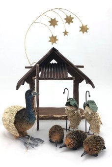 Bristlebrush Designs <br> Australian Nativity Scene