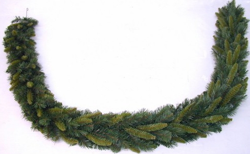 Christmas Garland <br> 9ft New Hampshire Garland (2.74m)