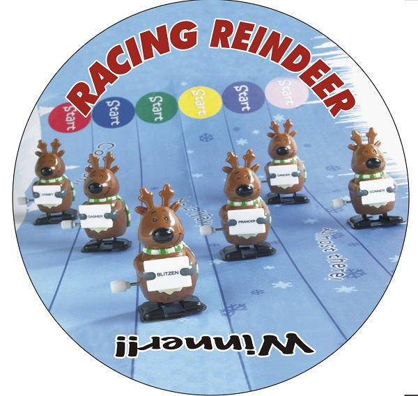 Bon Bons (Box of 6) <br> 13" Racing Reindeers