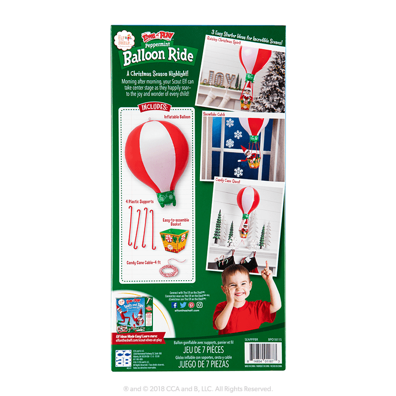 Scout Elves At Play® <br> Peppermint Balloon Ride