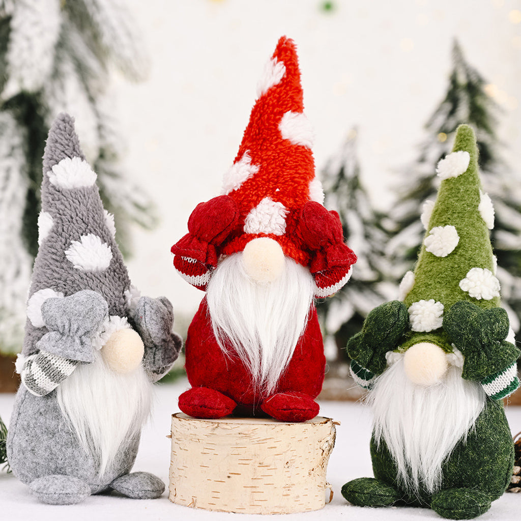 Bristlebrush Designs <br> Christmas Gnome Elf <br> Green